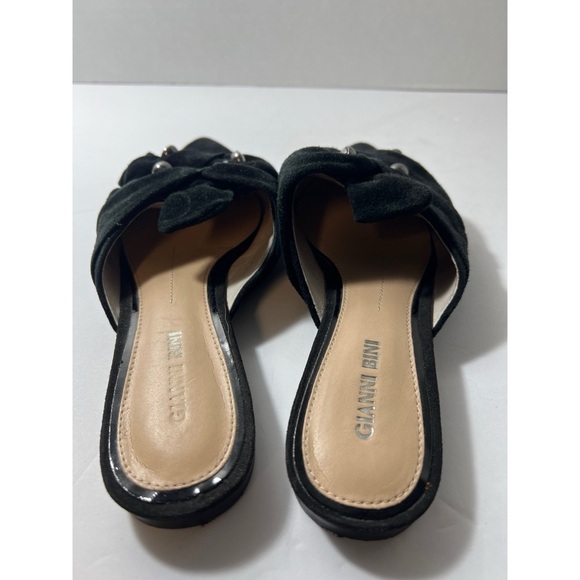 Gianni Bini Suede Mules with Bow Embellishments - Picture 4 of 7